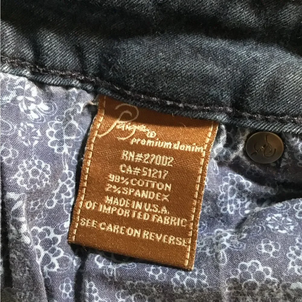 Paige Verdugo Jeggings skinny jeans size 30